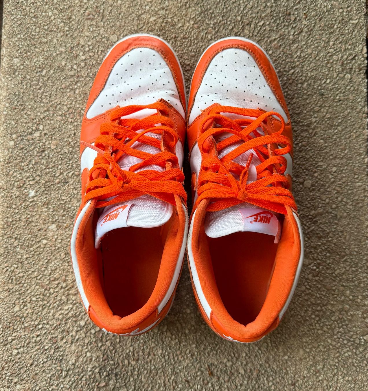 Nike Scarpe da uomo: Nike Dunk Low Orange, Gr. 43 – Usato da Walchwil venduto da BackstageBruder 4