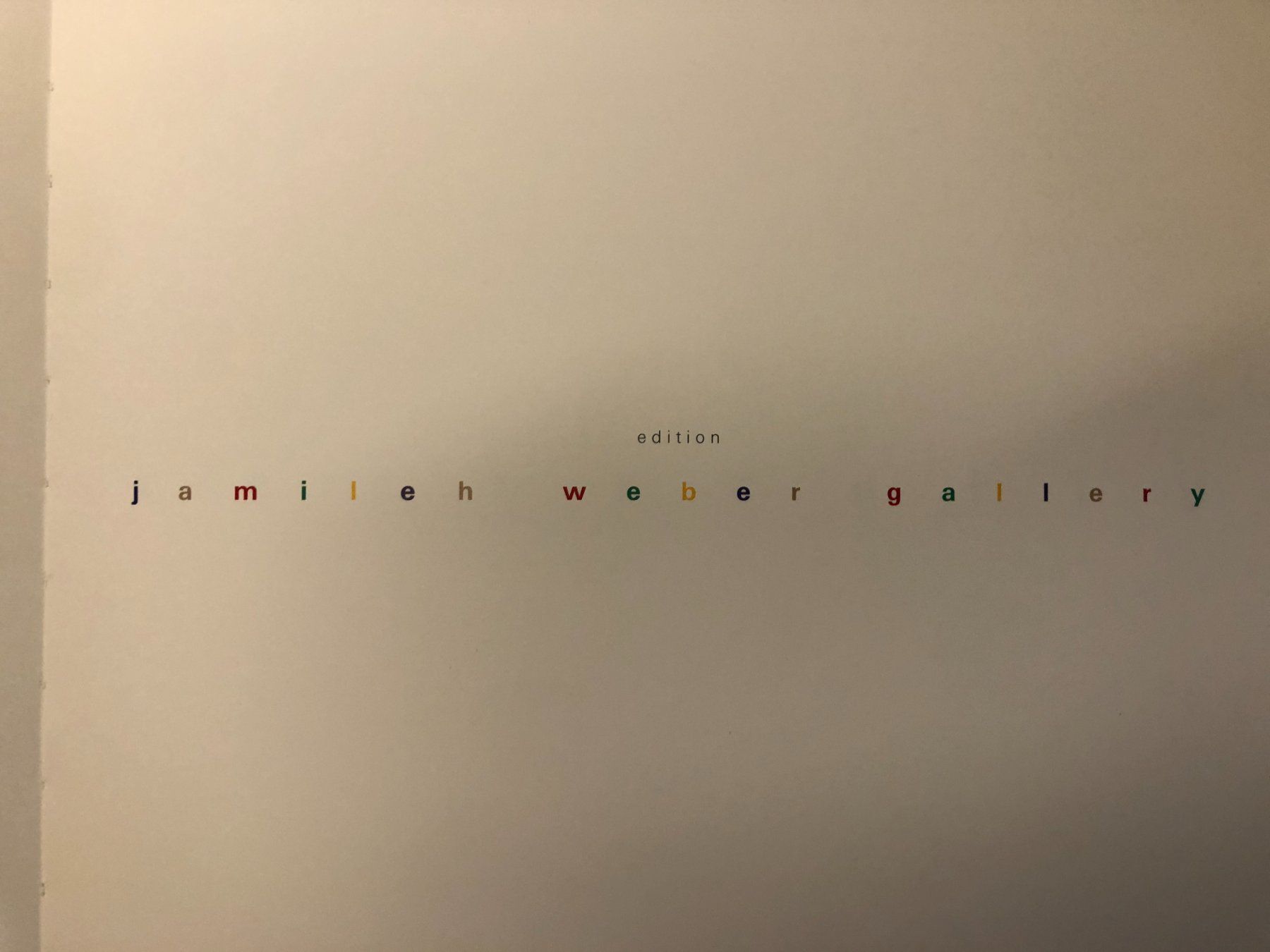 Bücher: Carter Ratcliff: Jean Scully. Jamileh Weber Gallery – Gebraucht aus Zürich von allp 1