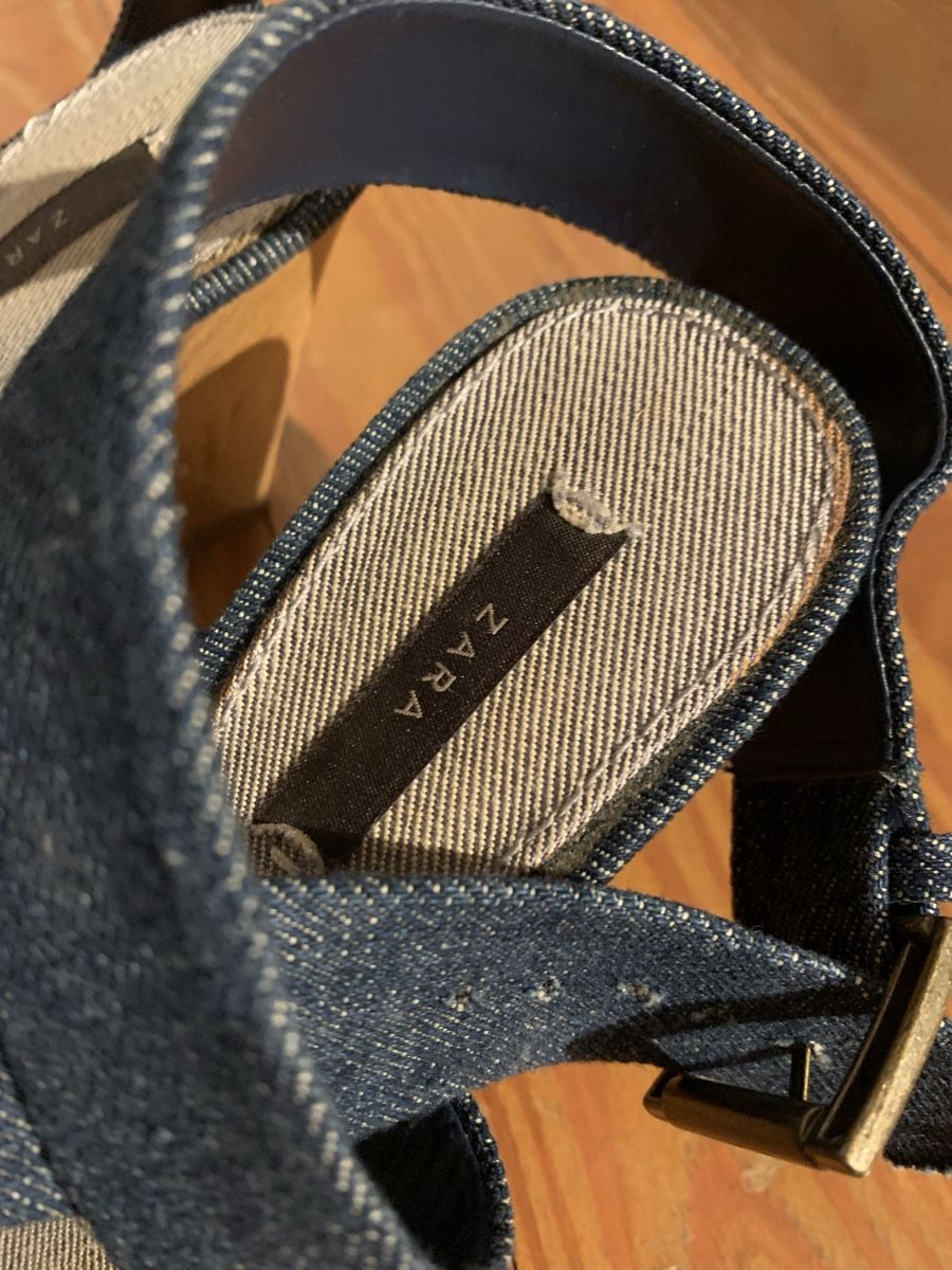 Zara Damenschuhe: Zeppe jeans Zara n 39 – Gebraucht aus Bellinzona von rob_d6fz 3