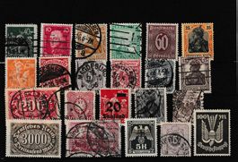 Deutsche Reich alte briefmarken