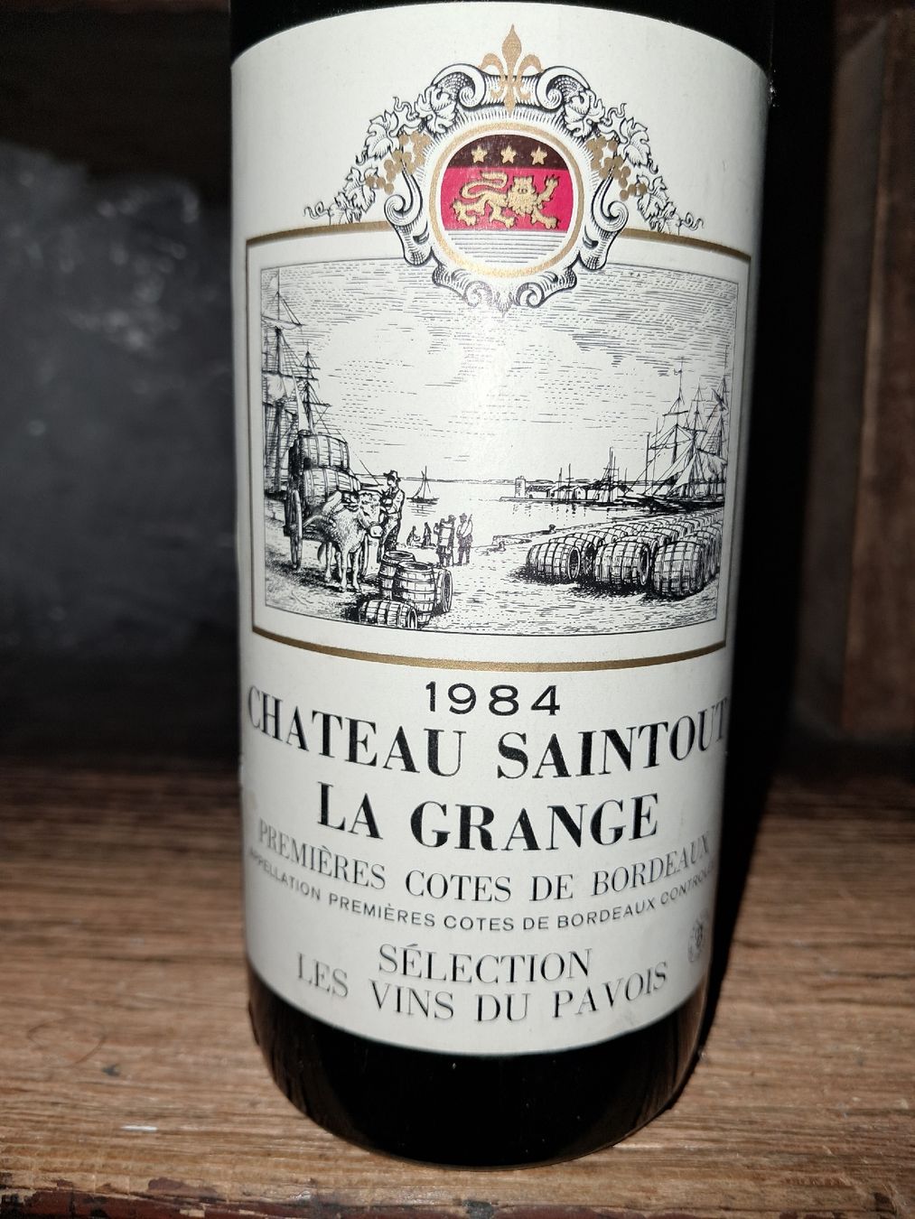 Vino: Château Saintou La Grange bordeaux1984 – Nuovo e nell'imballaggio originale da Le locle venduto da juliensaran