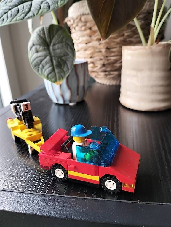 Jeux de construction: Auto e rimorchio con moto Lego – D'occasion à Locarno par gab_22kt 2