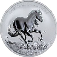 1 OZ Silbermünze Brumbi 2020 (3 Stücke vorhanden)