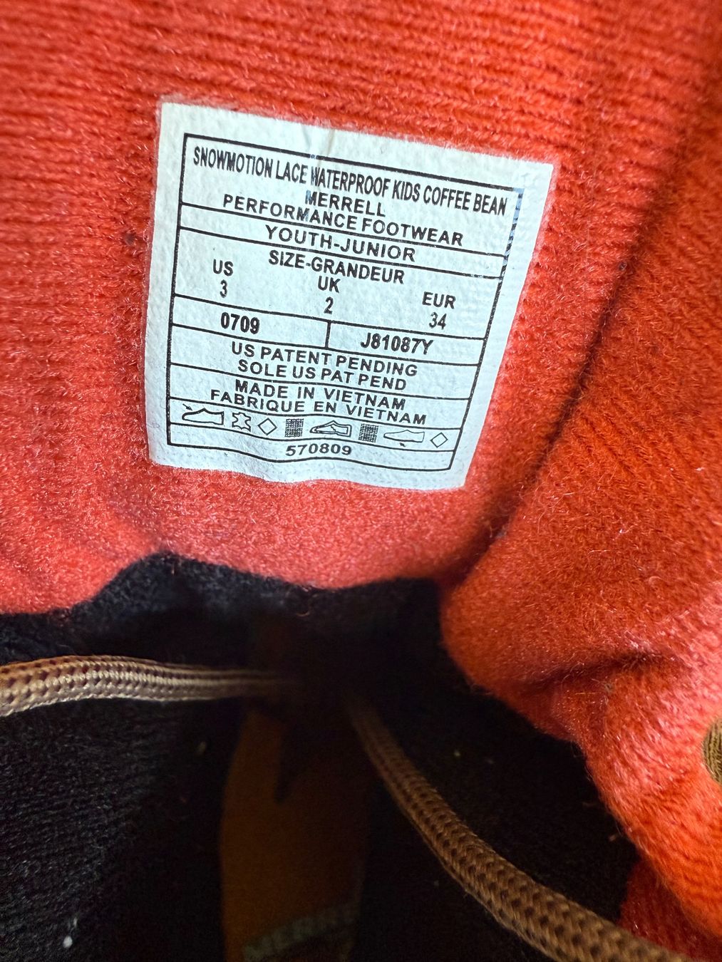 Merrell Schuhe für Jungen: Merell Winterschuhe Gr 34 – Gebraucht aus Mollis von jva32 2