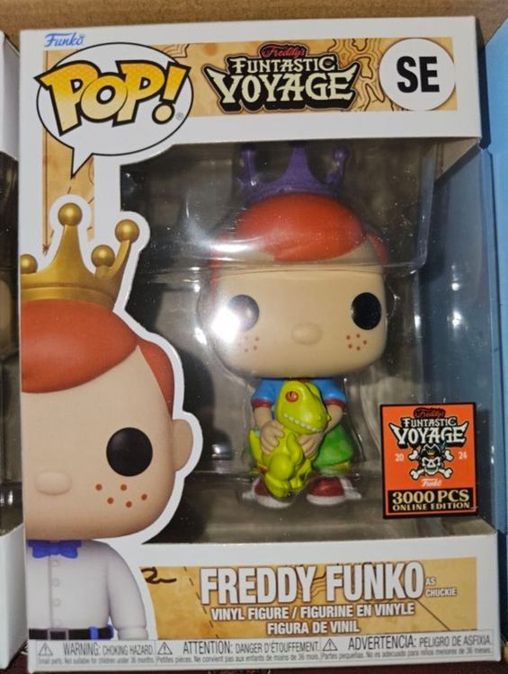 Funko Pop ! Freddy Funko As Chuckie 3000 pcs (Rugrats) (Neu (gemäss ...