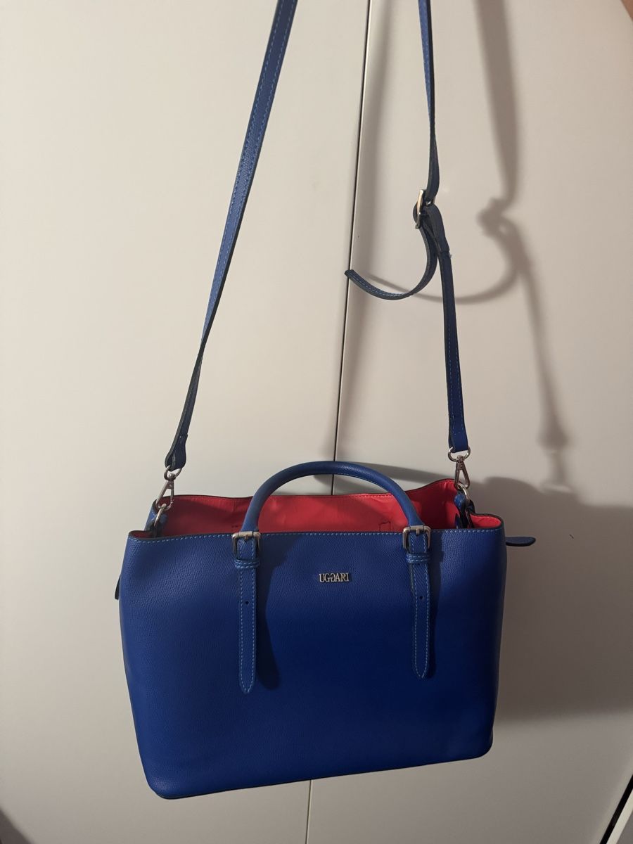 Borse da donna: Borsa blu UGGARI – Usato da Maggia venduto da Violettra 2