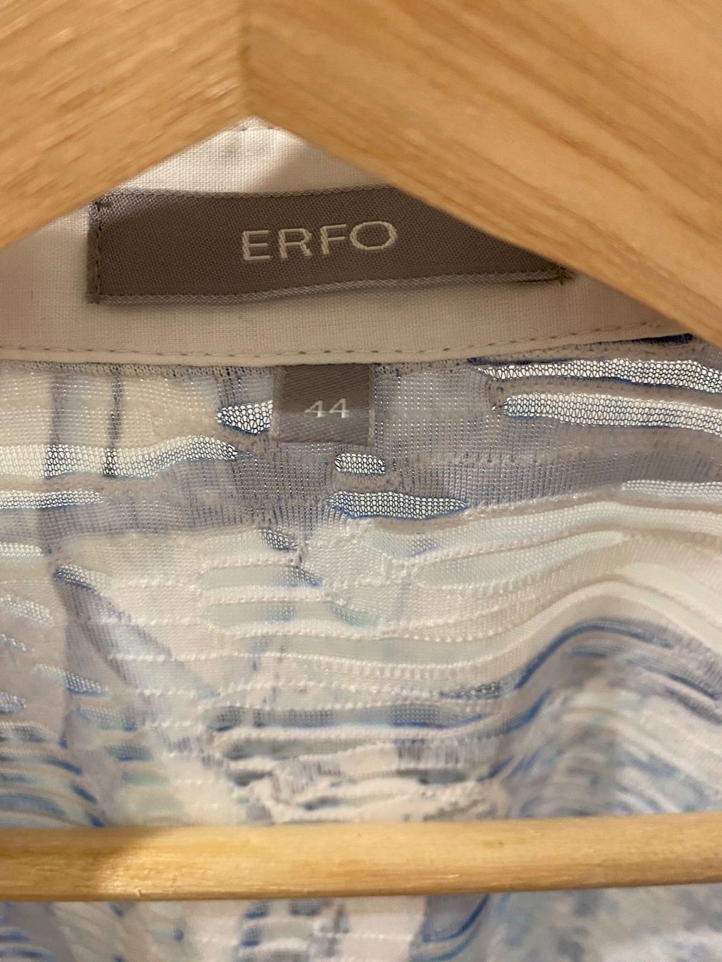 Blusen: ERFO Bluse schick blau Gr. 44 – Gebraucht aus Pratteln von a23_j2gs 9