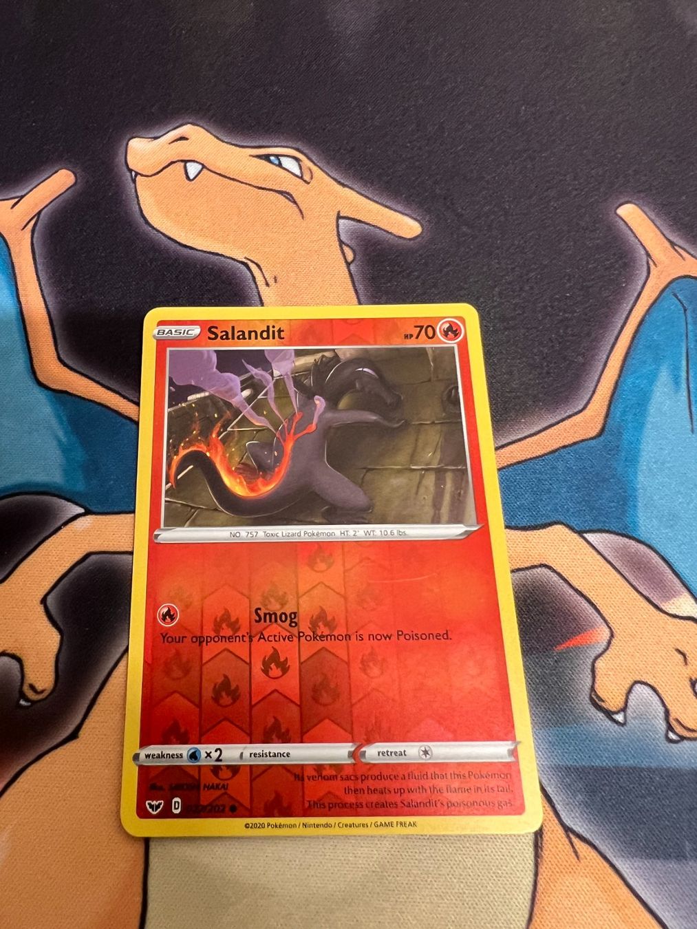 Pokémon Carte collezionabili: Salandit (SSH 27) - Reverse Holo - Sword & Shield – Nuovo (secondo la descrizione) da Bülach venduto da Pfrenzel