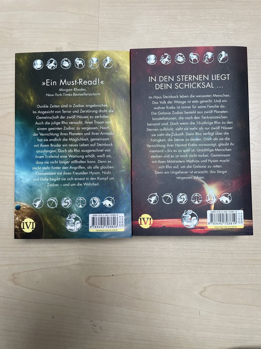Libri: Romina Russell Zodiac Dilogie – Usato da Schnottwil venduto da MysticWitch 1