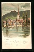 Künstler C.Biese: Stein am Rhein, Panor