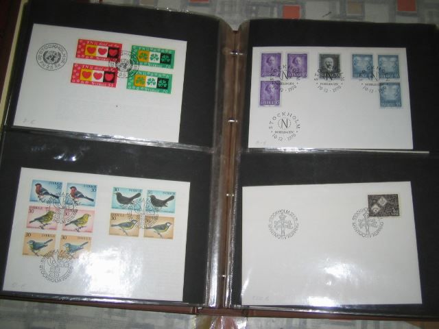Tutti i francobolli: SCHWEDEN FDC Sammlung aus 1967 - 73 – Usato da Winterthur venduto da Kyoung 4