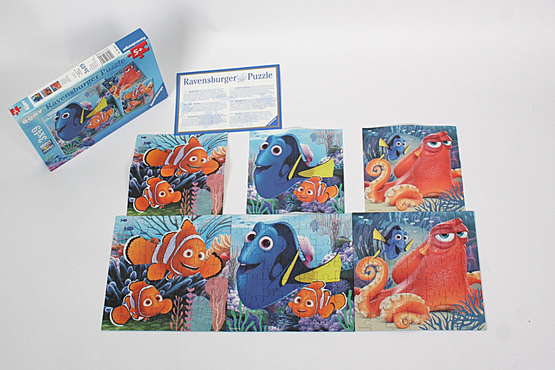 Ravensburger Puzzles: RAVENSBURGER 3x49 Findung Dory Puzzle – Gebraucht aus Zollikofen von Restwert_Zollikofen 9