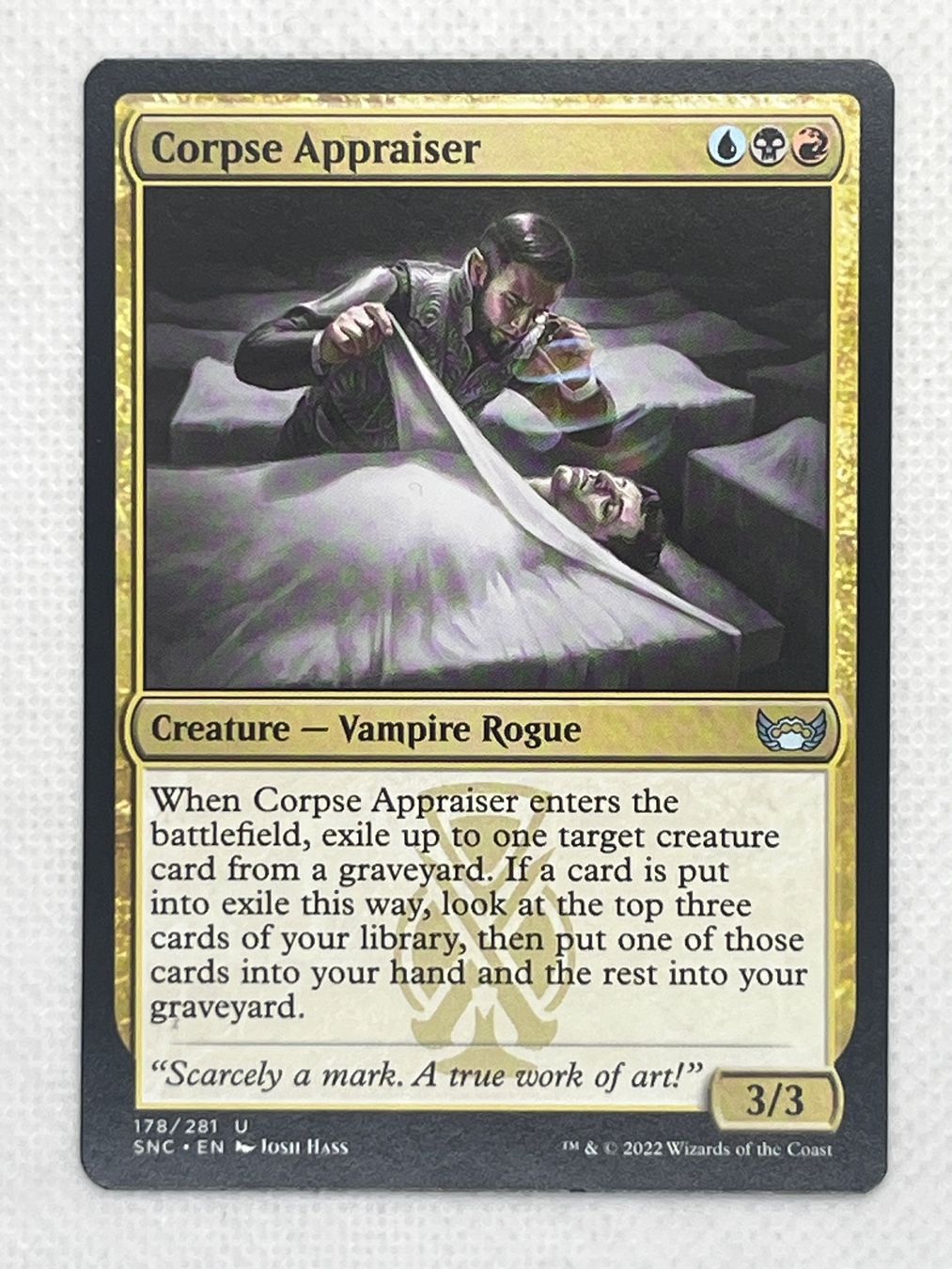 Magic The Gathering Carte collezionabili: Magic The Gathering: Corpse Appraiser - SNC - Rare Card! – Usato da Hinterkappelen venduto da Kim1992