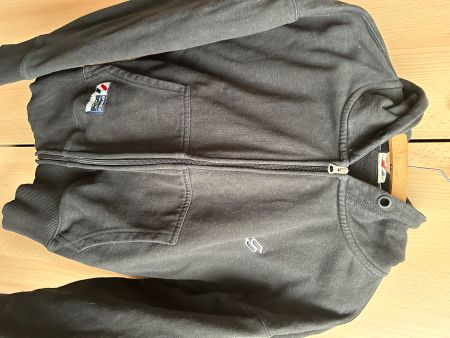 Superdry Herren Zip Hoodie, Grösse 44 Schwarz, Top