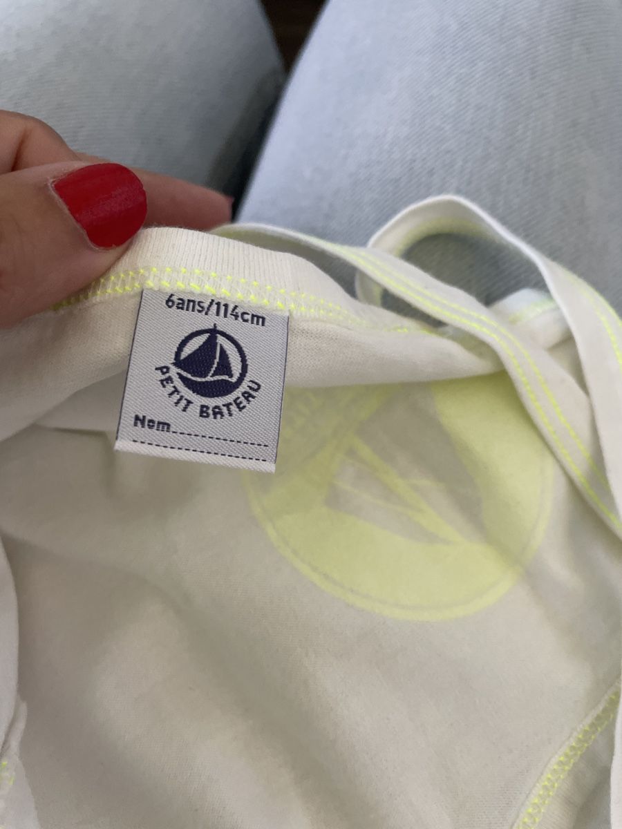 Petit Bateau Camicette, T-shirt & Top: Brassière Petit Bateau – Usato da Duillier venduto da princess012 2