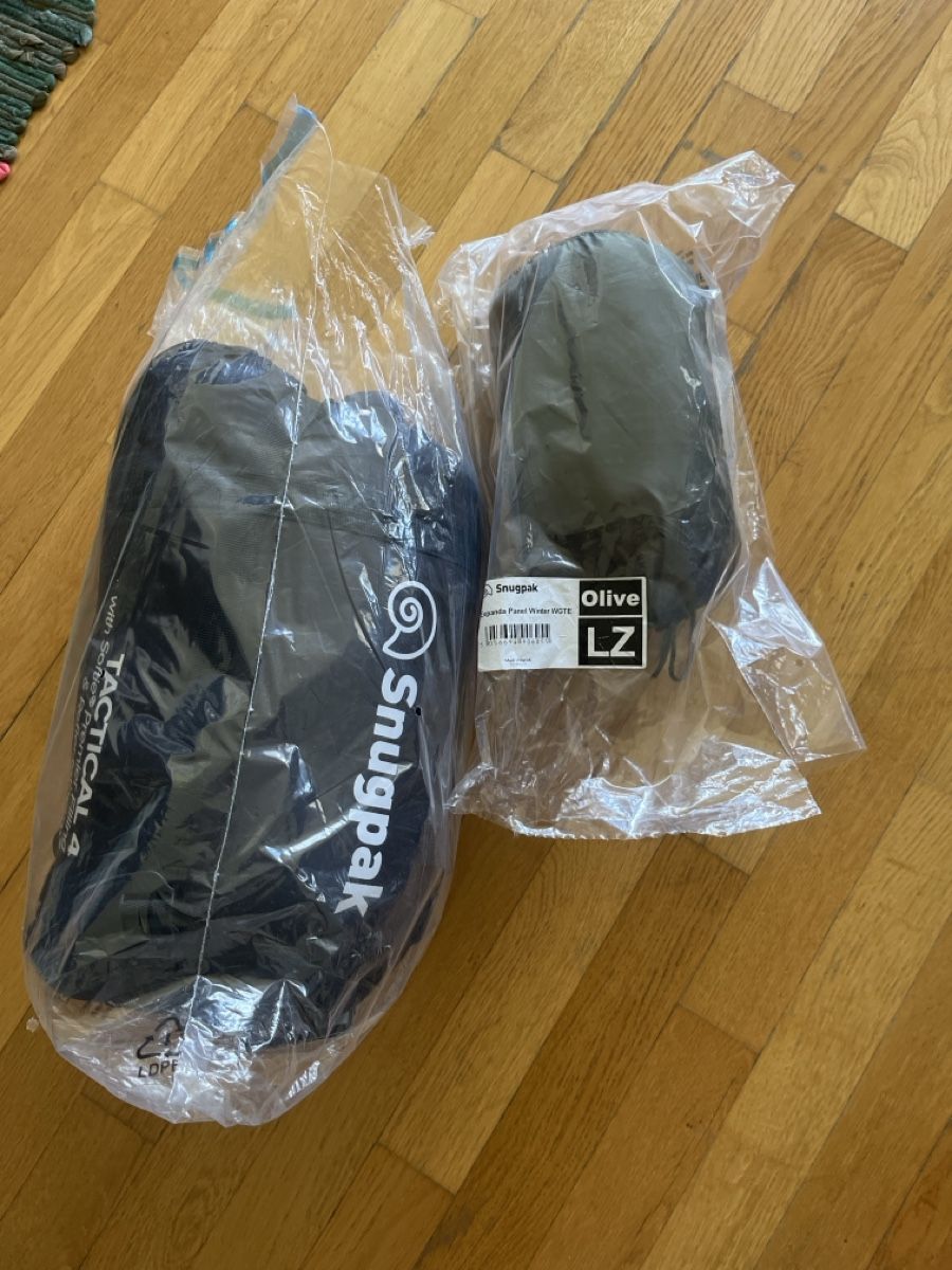 Sacchi a pelo: Snugpak Tactical 4 Schlafsack mit Erweiterung – Nuovo e nell'imballaggio originale da Wetzikon ZH venduto da kingbob72