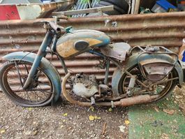 Alcyon 125, Jahrgang 1950 defekt Scheunenfund