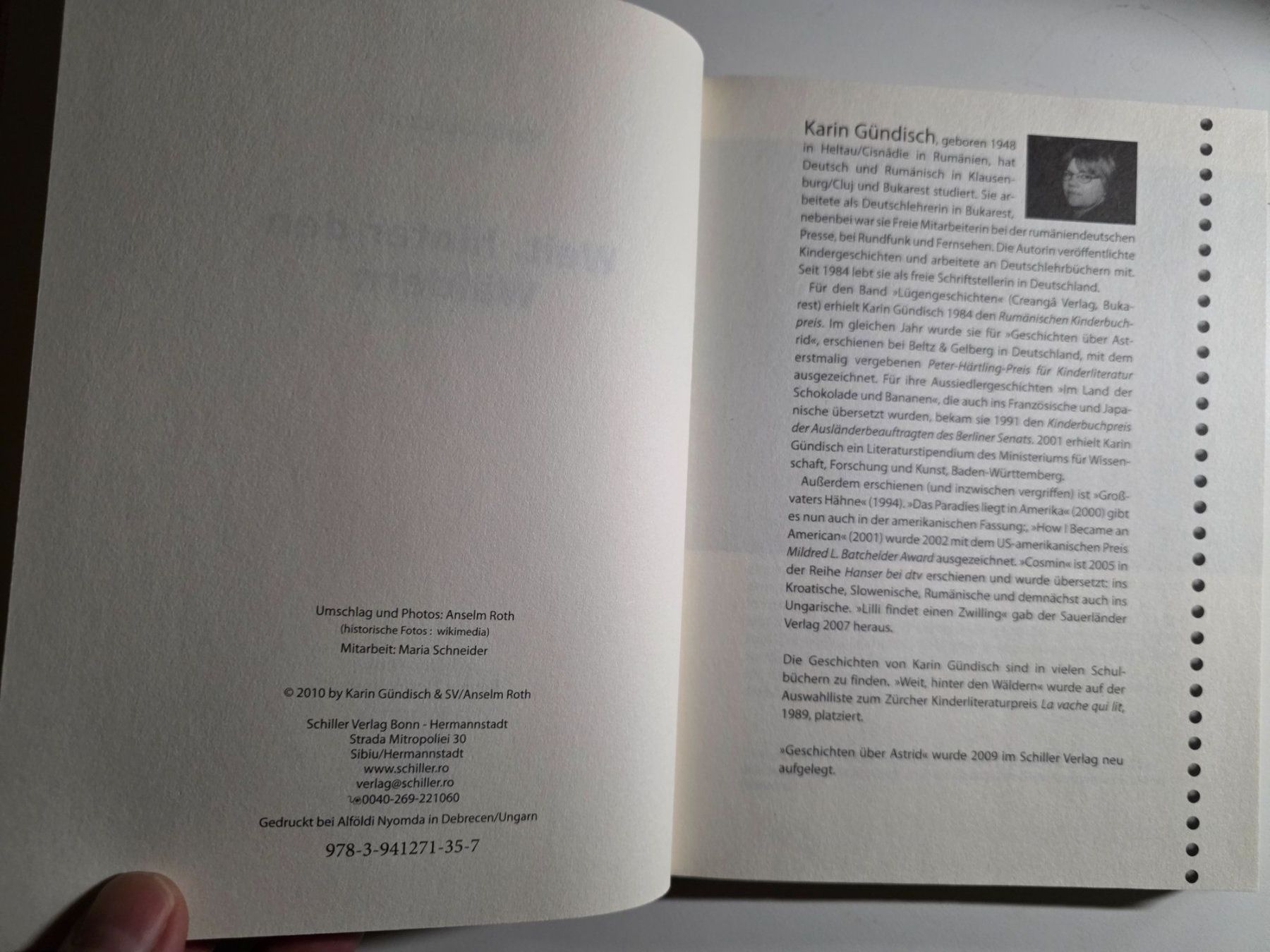 Bücher: Weit, Hinter den Wäldern - Karin Gündisch - 2010 – Gebraucht aus Walterswil BE von Lonitti 7