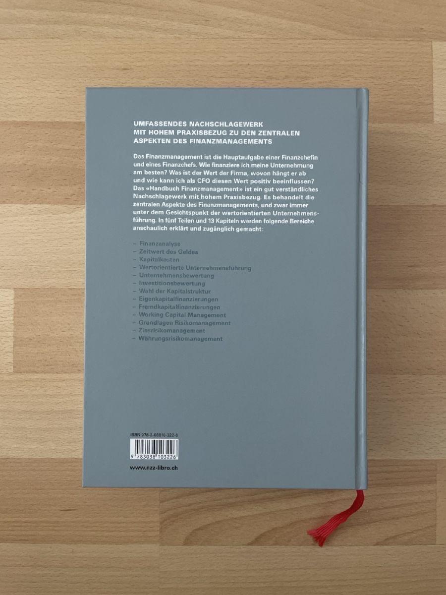 Livres: Handbuch Finanzmanagement – Neuf (Voir description) à Neuenkirch par leana_gloggner 1