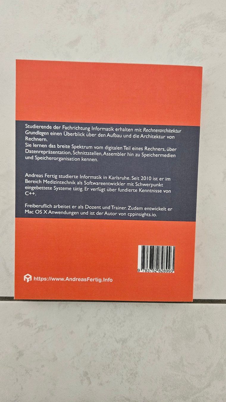 Bücher: Rechnerarchitektur Grundlagen – Neu (gemäss Beschreibung) aus Widen von DR4GON003 1