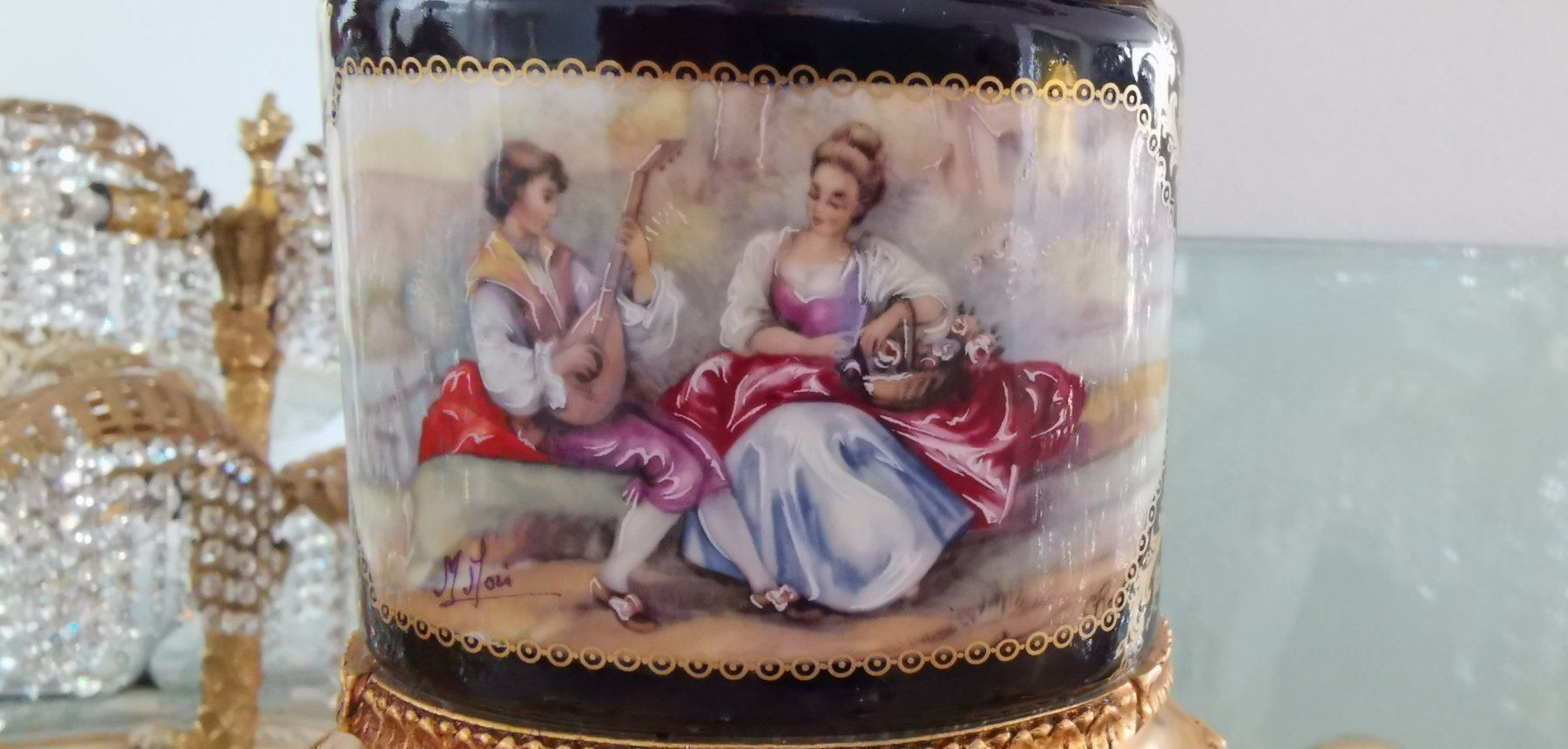 Kerzenständer: A.C.F. Deco de Sevres Kerzenleuchter – Gebraucht aus Küssnacht am Rigi von Alca_TS_AG 1