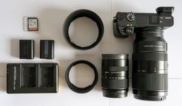 Sony a6400 + Sigma 18-50 f/2.8 + Sony 70-350 G – Set