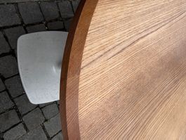 2er Set - Massiv-Tische aus Ulmenholz