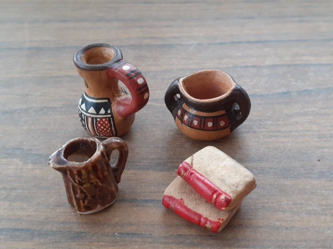 Spielzeuge: Puppenstube Objekte aus Keramik – Gebraucht aus Mörschwil von lindaswunderkiste