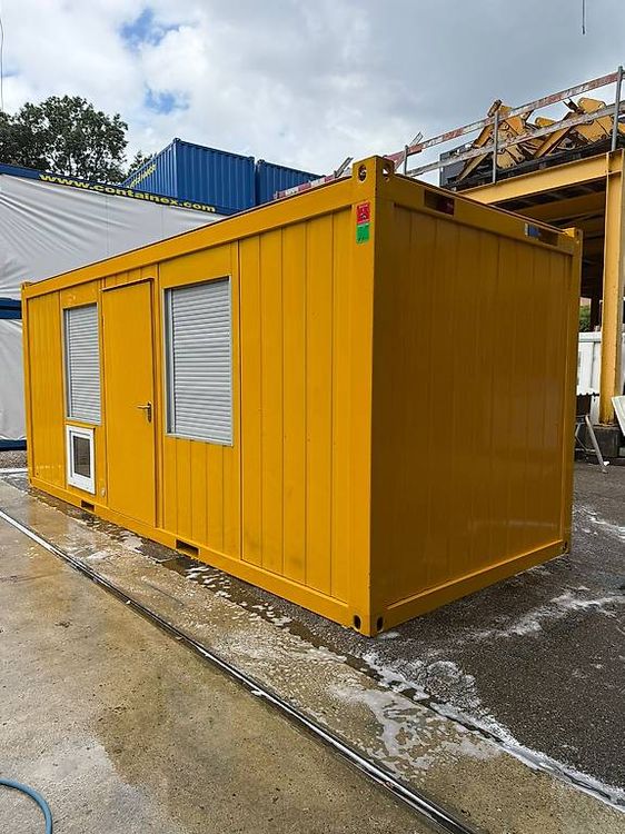 Contenitori edile: Bürocontainer 20' Mannschaftscontainer 6m – Usato da Laufen venduto da BischagAG 1