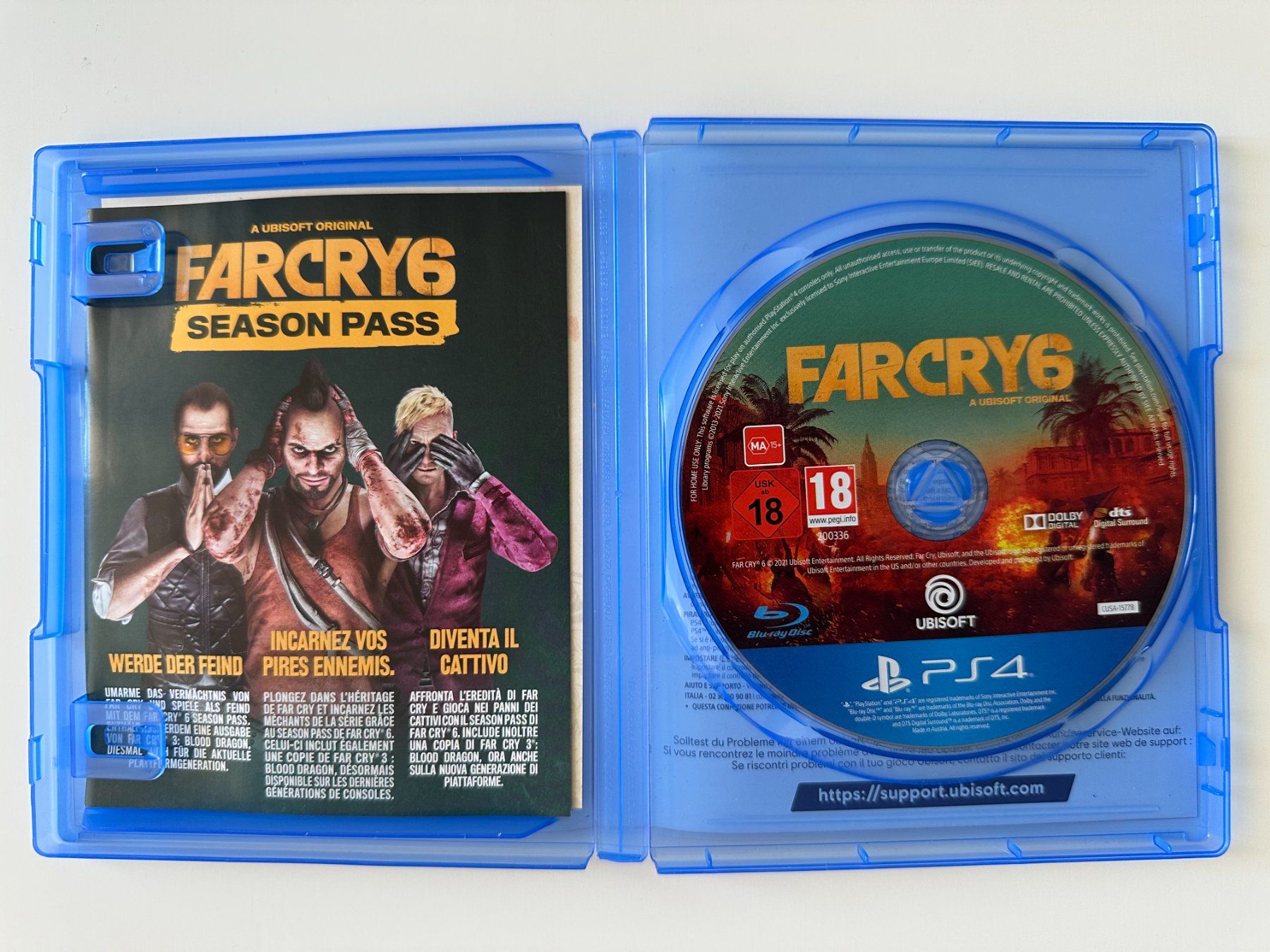 Sony Giochi: Far Cry 6, Sony Playstation 4, PS4, PS5 – Nuovo (secondo la descrizione) da Couvet venduto da nay_prh5 1