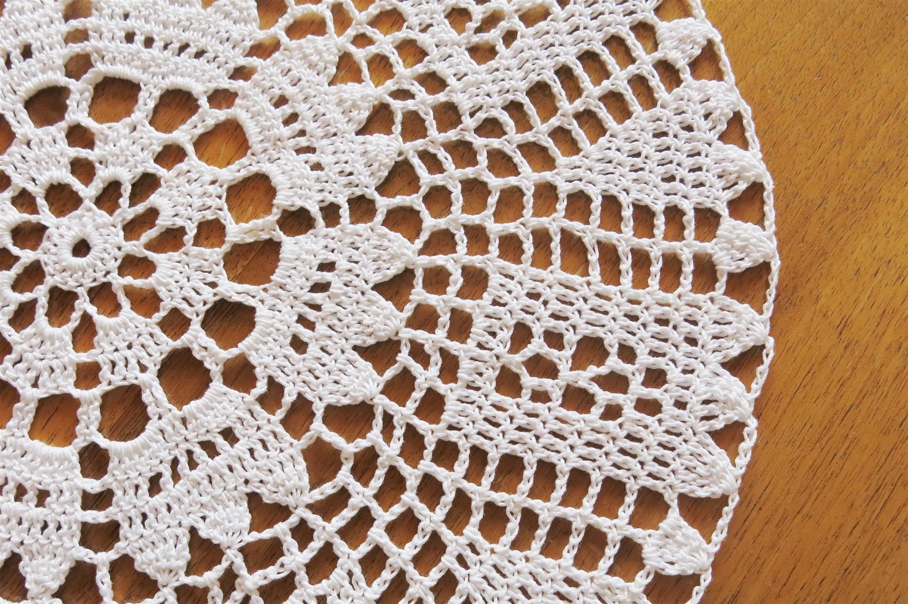 Tutte le decorazioni: Rundes Häkeldeckchen ca 36cm / weiss – Nuovo (secondo la descrizione) da Schaffhausen venduto da Espressoo7 1