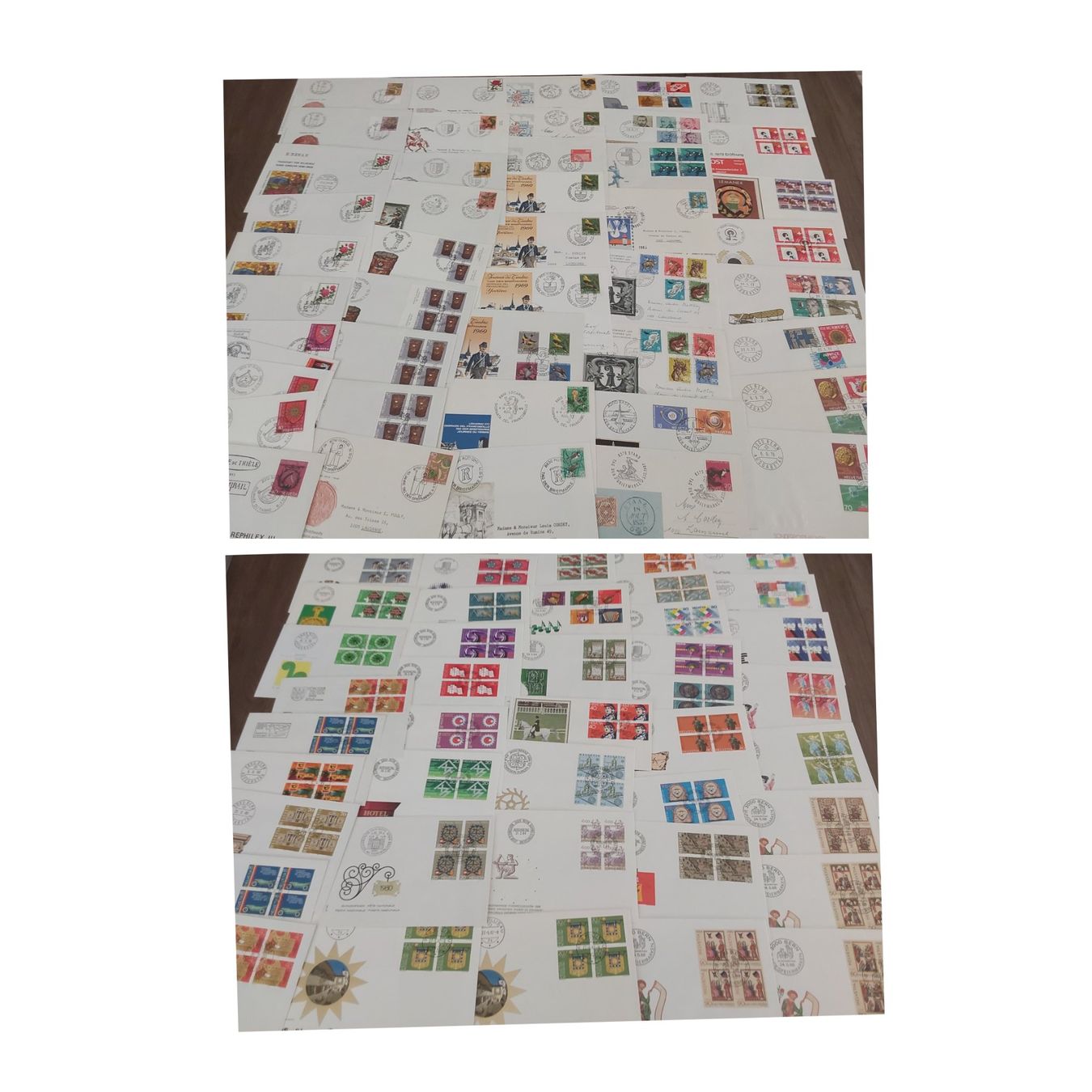 Tutti i francobolli: Über 500 Stk. CH FDCs, Sonderbriefe, Karten – Usato da Münchwilen AG venduto da Nesar 9