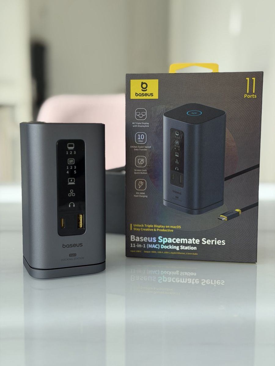 Baseus Docking station: Baseus Spacemate DisplayLink docking station 11-in1 – Nuovo (secondo la descrizione) da Zug venduto da andromed_x