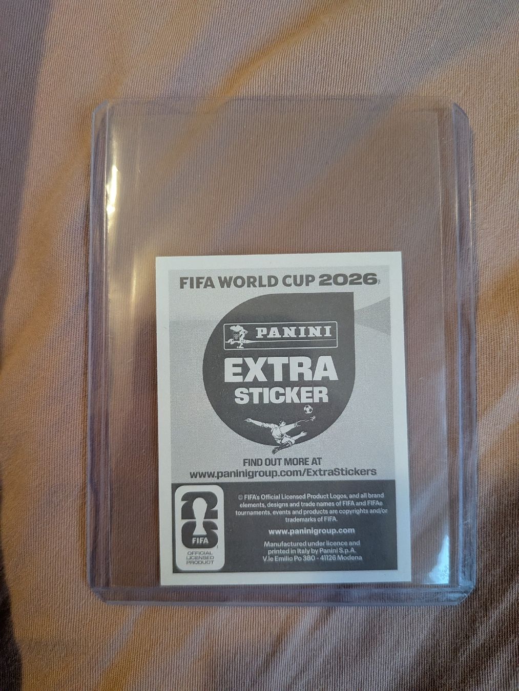 Panini Carte collezionabili: Panini WM 2026 Extra Sticker CRISTIANO RONALDO Regular – Nuovo (secondo la descrizione) da Uster venduto da yajiao 1
