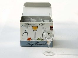 6 Luigi Bormioli Likörgläser Michelangelo – NEU/OVP (Set 1)