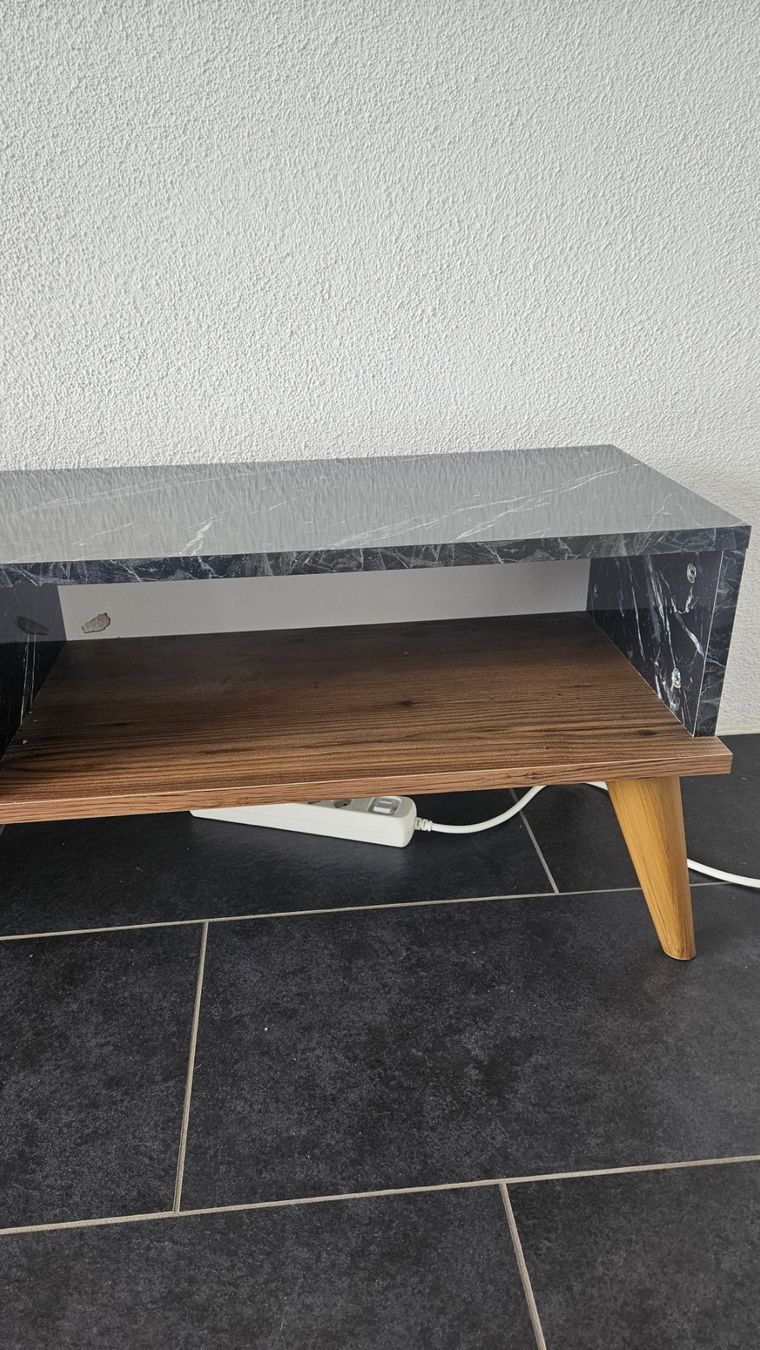 TV Möbel: Modernes TV Lowboard, Marmor-Optik – Gebraucht aus Baden von rst_ppg7 6