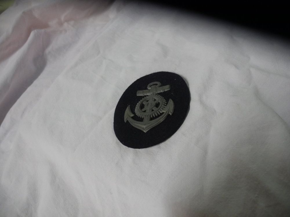 U24 Toppa Ricamata – Guerra Marine Ober Befehl Haber Aufbuegler – 8x5 Cm – Da Cucire O Stirare - 2