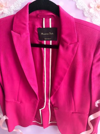 Massimo Dutti Blazer Pink / Fuchsia