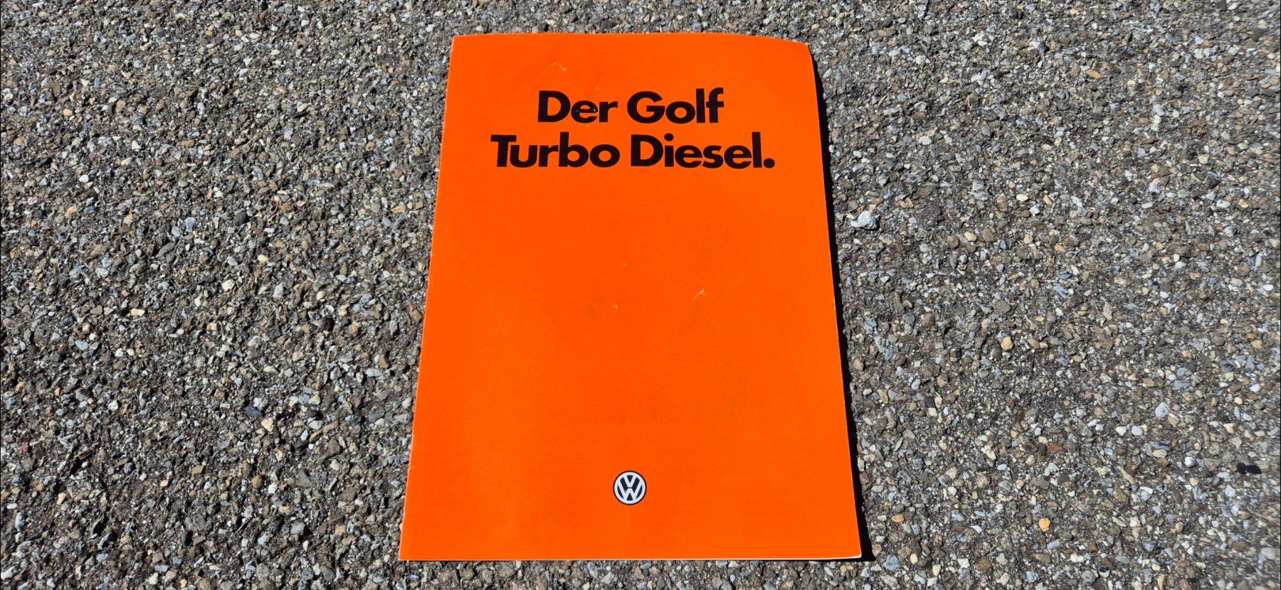 VW Documenti: Golf 1 GTD Turbodiesel Prospekt – Usato da Riggisberg venduto da Mahali04