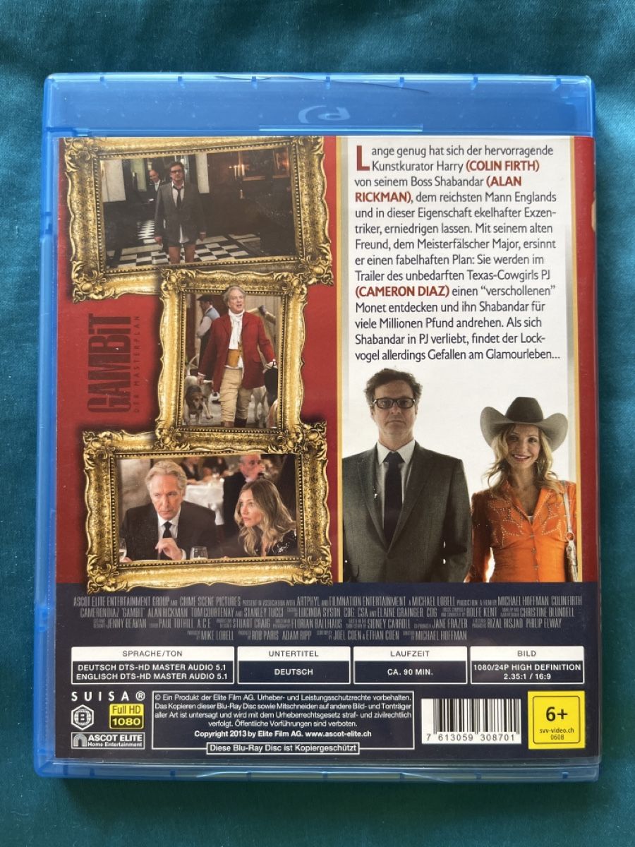Tous les DVDs: Gambit der Masterplan – D'occasion à Haslen AI par GOLD73 1