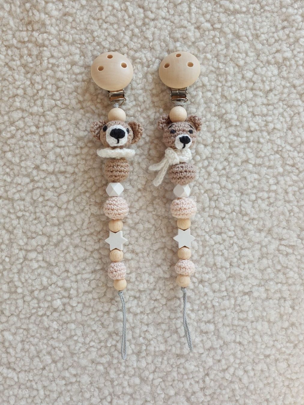 Succhiotti & catenelle porta ciuccio: Nuggiketten – Nuovo e nell'imballaggio originale da Bleienbach venduto da babyhandgemachts 2
