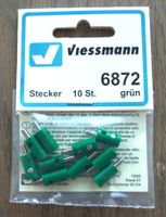 Modellbau-Stecker VIESSMANN, 6872 grün; fabrikneu & OVP