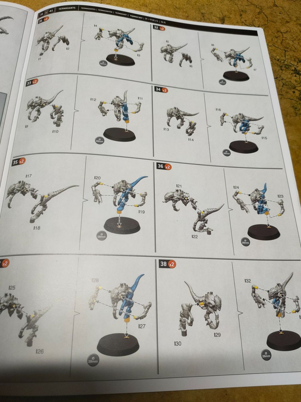 Kit di modellismo & Modellini statici: Termagants mit Ripperswarm, Tyraniden, Warhammer 40k – Nuovo (secondo la descrizione) da Baden venduto da Araneus 2