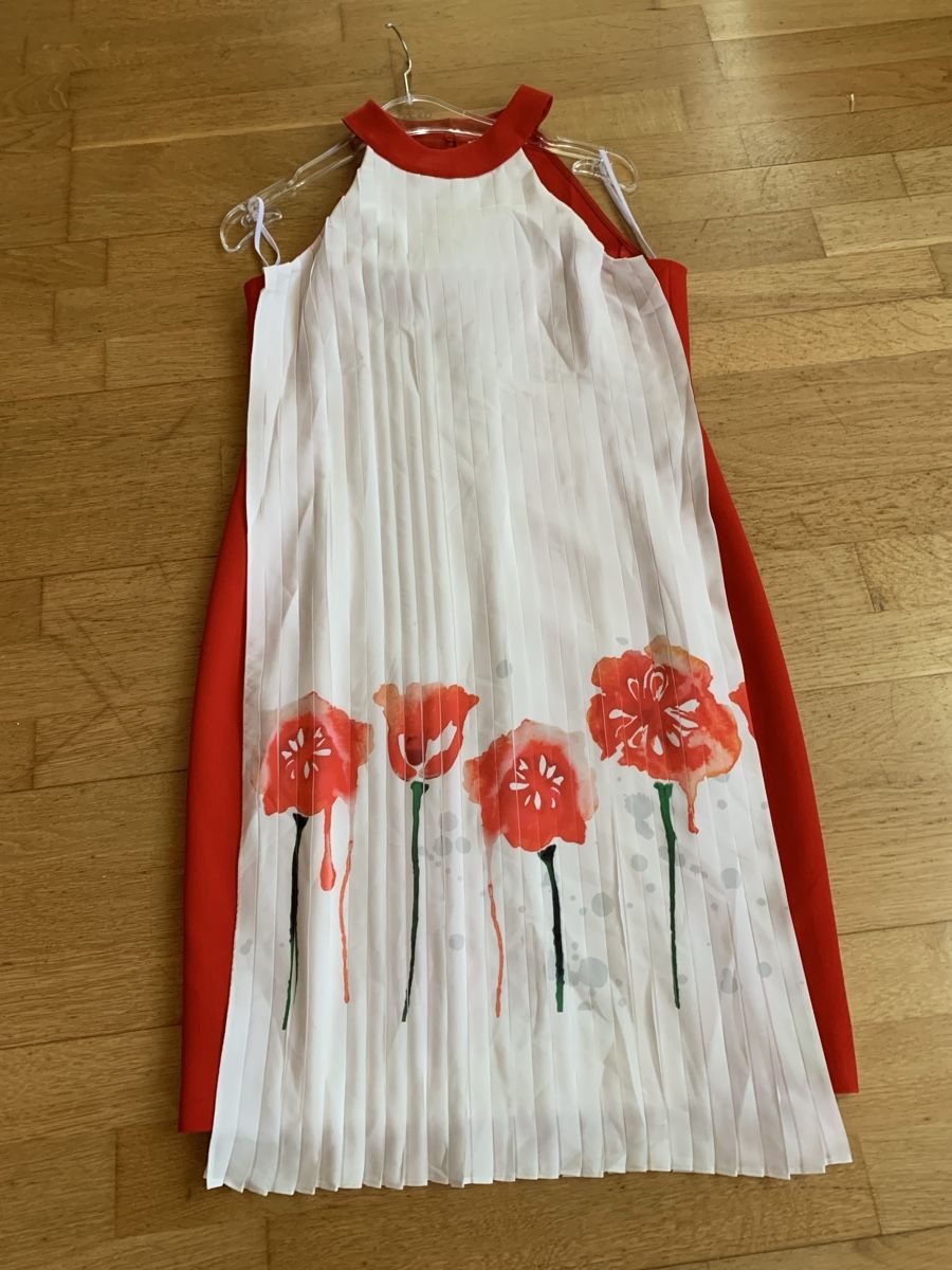 Vestiti: Kleid Gr 36 Rot – Nuovo (secondo la descrizione) da Sempach venduto da katzaana3