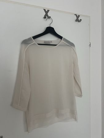 InWear Damen Bluse Creme Grösse 34 guter Zustand
