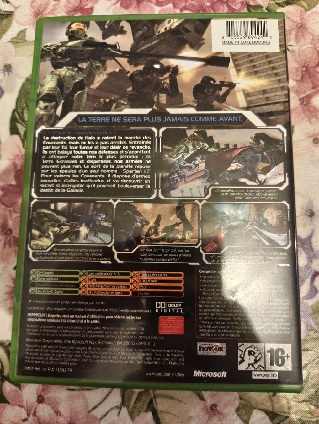 Jeux: Jeu vidéo Halo 2 pour console Microsoft Xbox version FR – D'occasion à Court par Chronoss 3