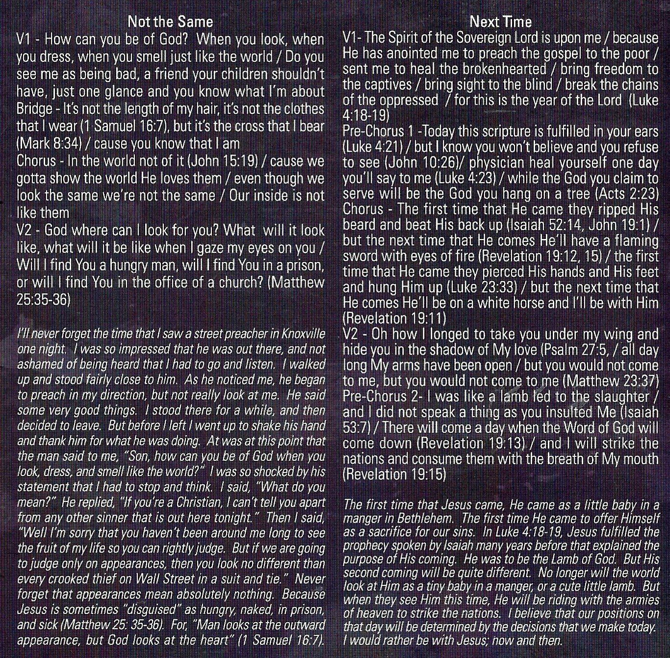 Disciple BACK AGAIN Kevin Young Tim Barrett Christ Rock CD (Gebraucht ...
