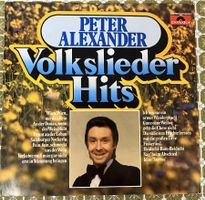 Langspielplatte ab Fr. 1.--, Peter Alexander-Volklieder Hits