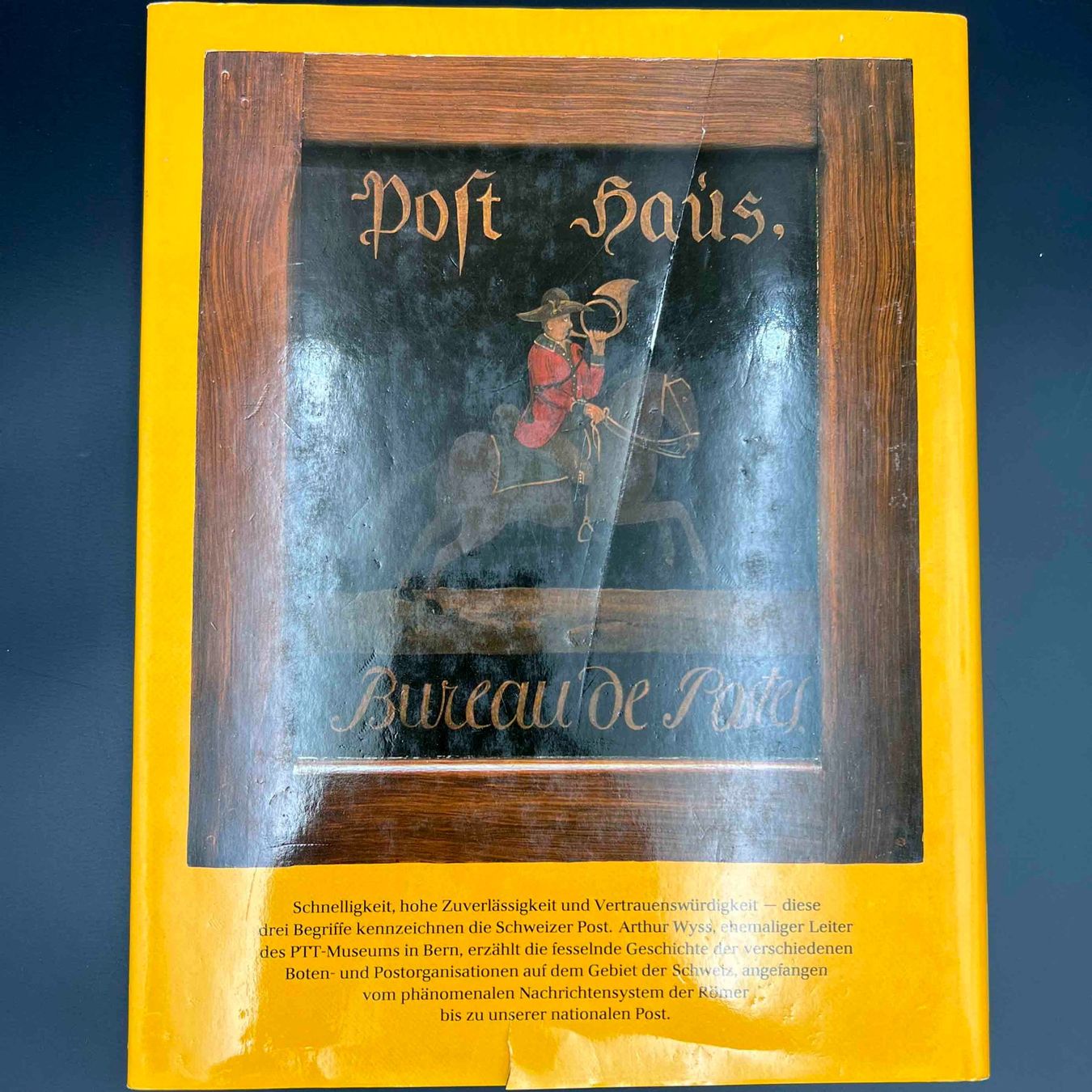 Libri: Die Post in der Schweiz A. Wyss Hallwag Bern 1987 – Usato da Häusernmoos venduto da Eselsohren 1