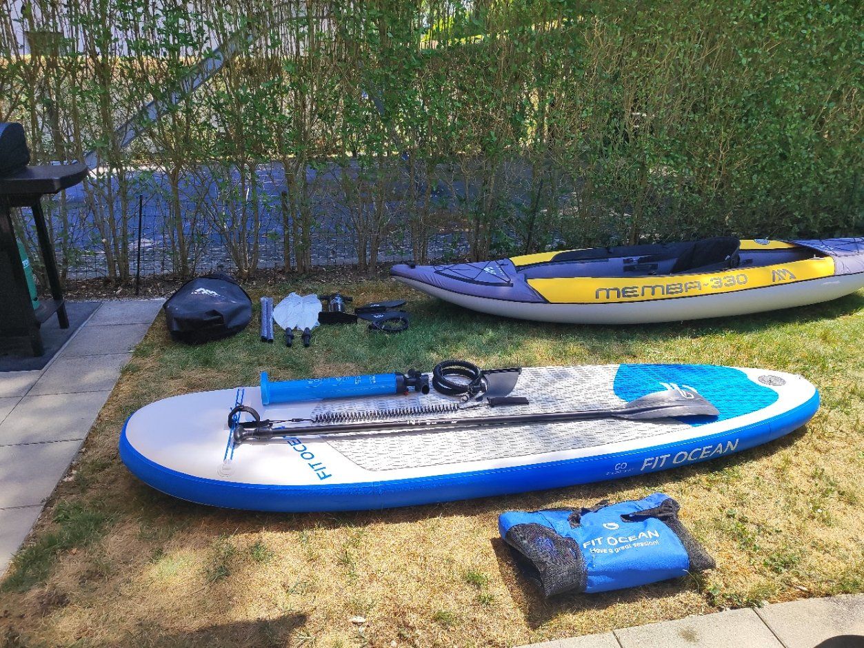 Planches de surf: Fit Ocean Malibu Go SUP - Paddle Board – D'occasion à Merenschwand par palyaa 6